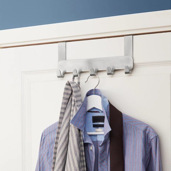 IKEA BROGRUND Hanger for door, stainless steel - Picture 4 of 8